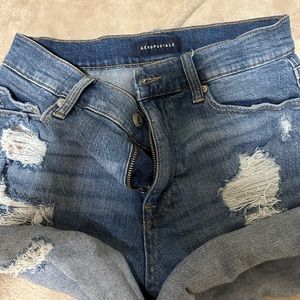 Aeropostale denim shorts